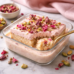 Rose Gulkand Tres Leches
