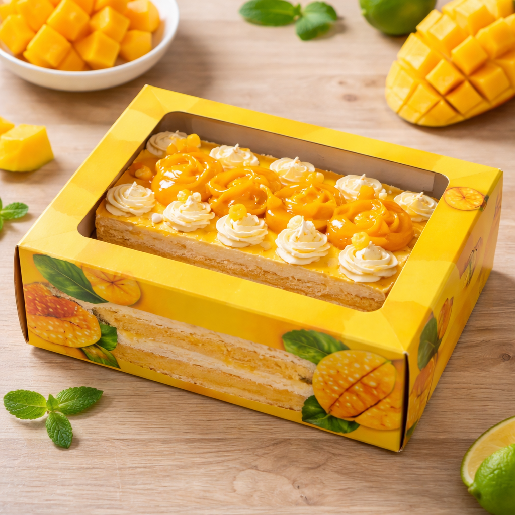 Mango Cake Box